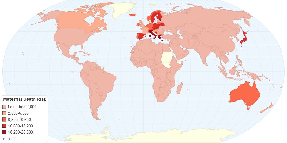 Lifetime Risk of Maternal Death