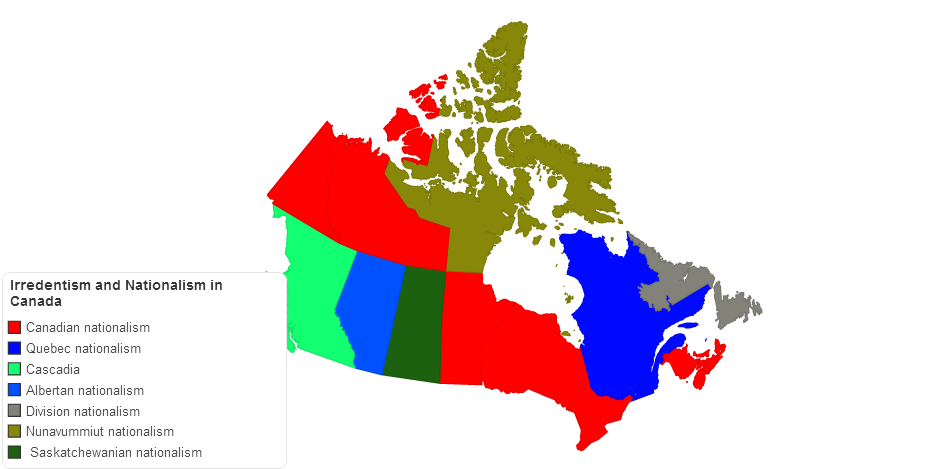 Irredentism and Nationalism in Canada part 1