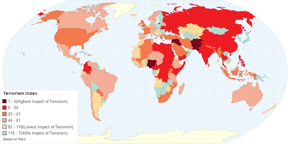 Global Terrorism Index(GTI) 2015