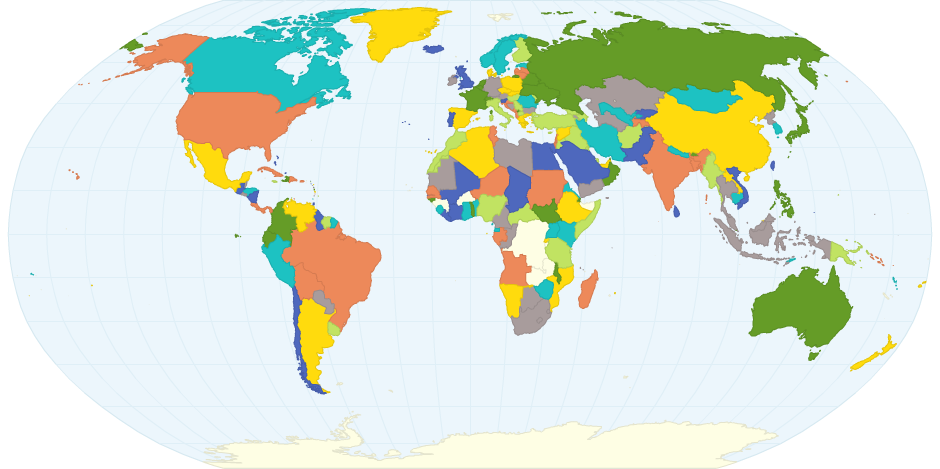 Top 10 Tourist Destinations by Country