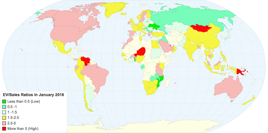 Country Pricing January 2016