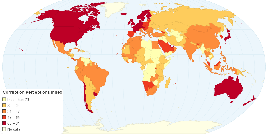 Corruption Perceptions Index 2015