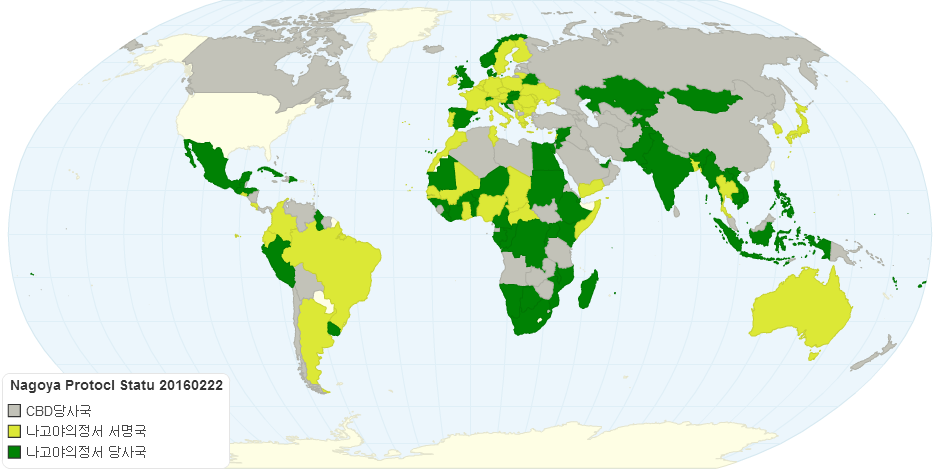 Nagoya Protocol Status20160222