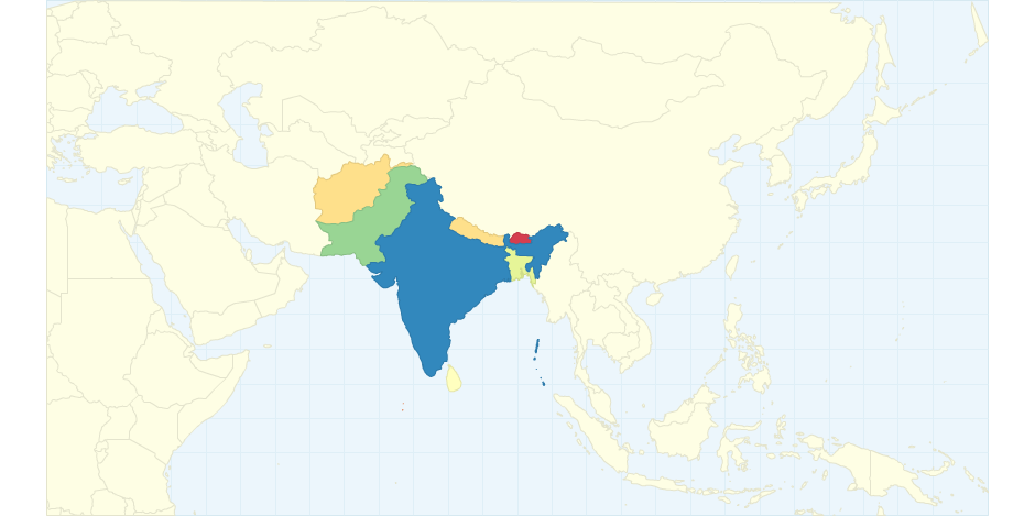 South Asian Association for Regional Cooperation Member States