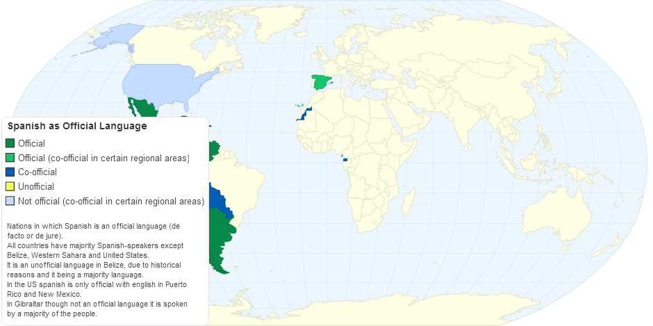 Spanish As Official Language