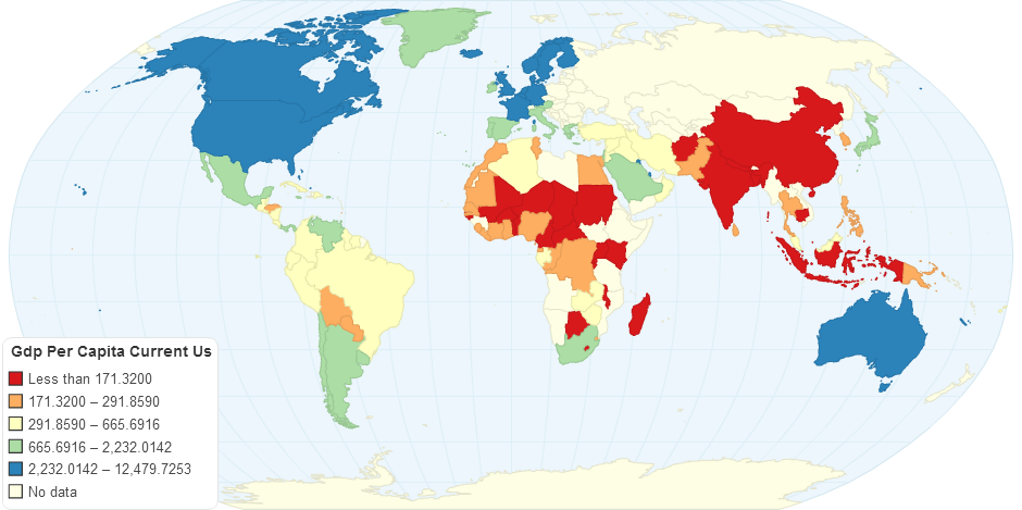 Gdp Per Capita Current Us 1970