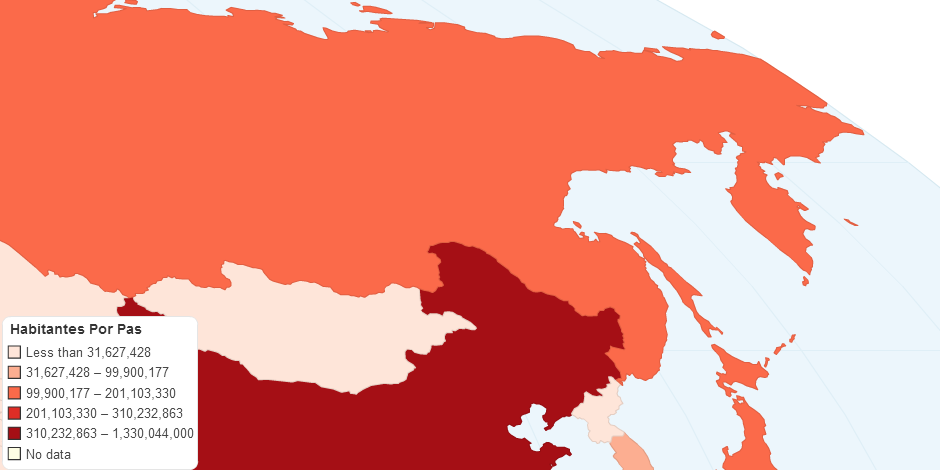 Habitantes Por Pas