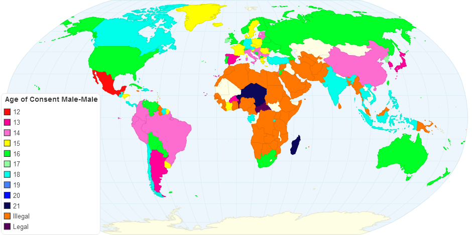 Age of Consent Male-Male