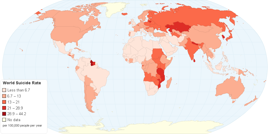 World Suicide Rate