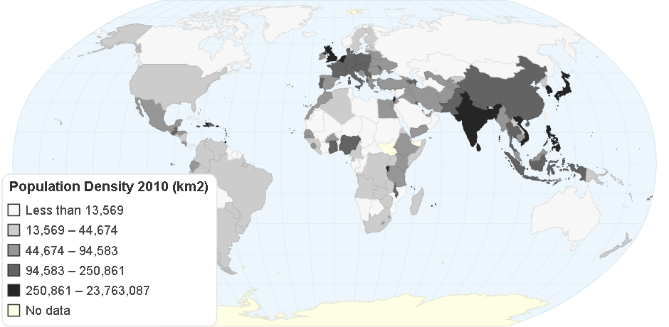 Population Density Km2