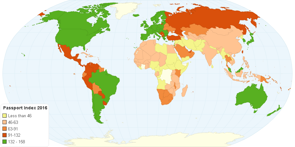 Passport Index 2016