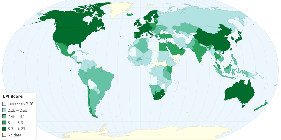 Logistics Performance Index 2016