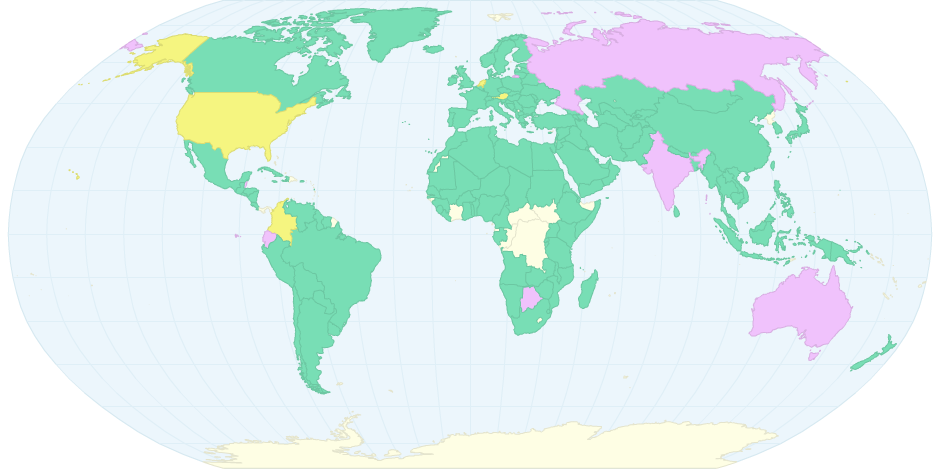 Legality of Cannabis by Country