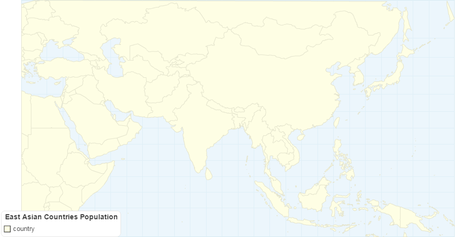 East Asian Countries Population