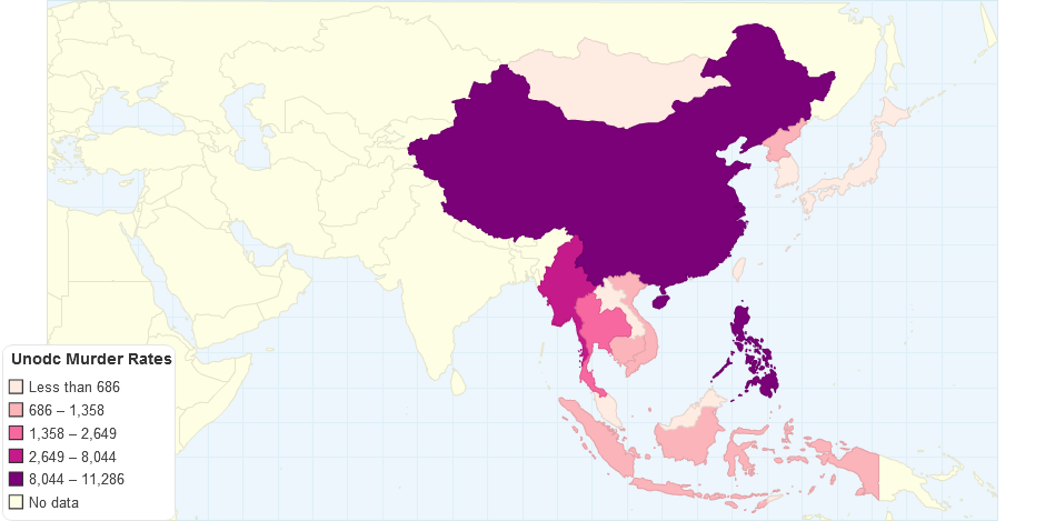 Unodc Murder Rates