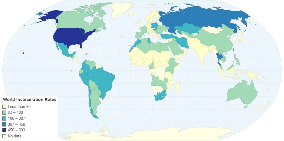 World Incarceration Rates