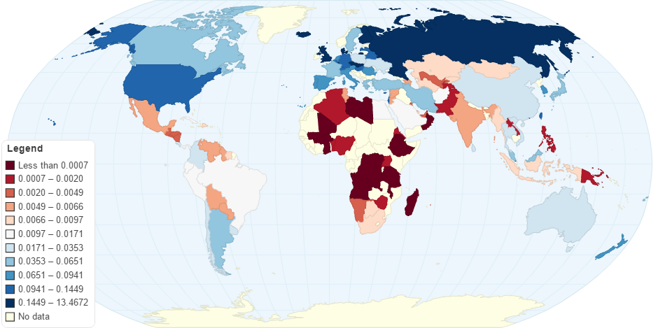 List of Countries: Publishing