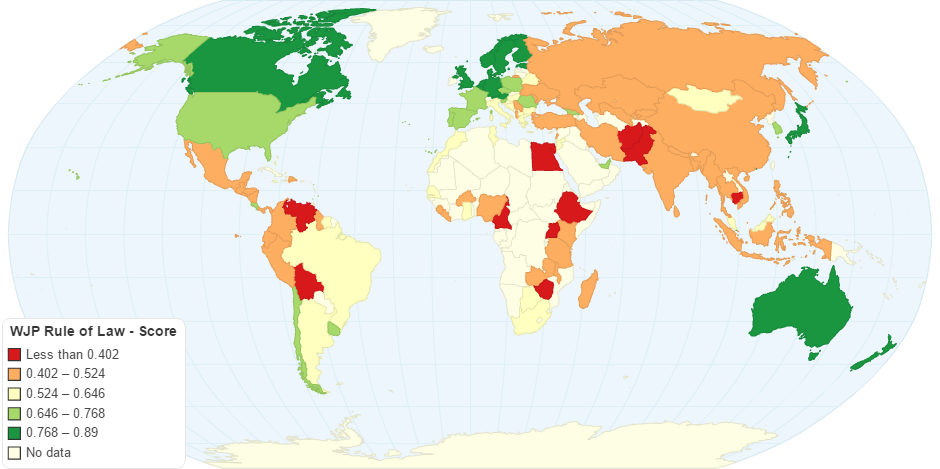 WJP Rule of Law Index - 2016