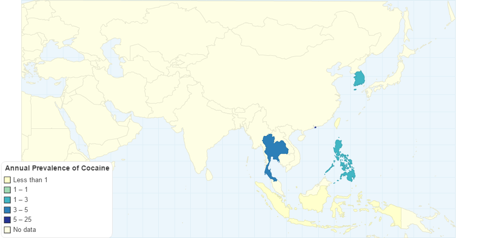 Annual Prevalence of Cocaine