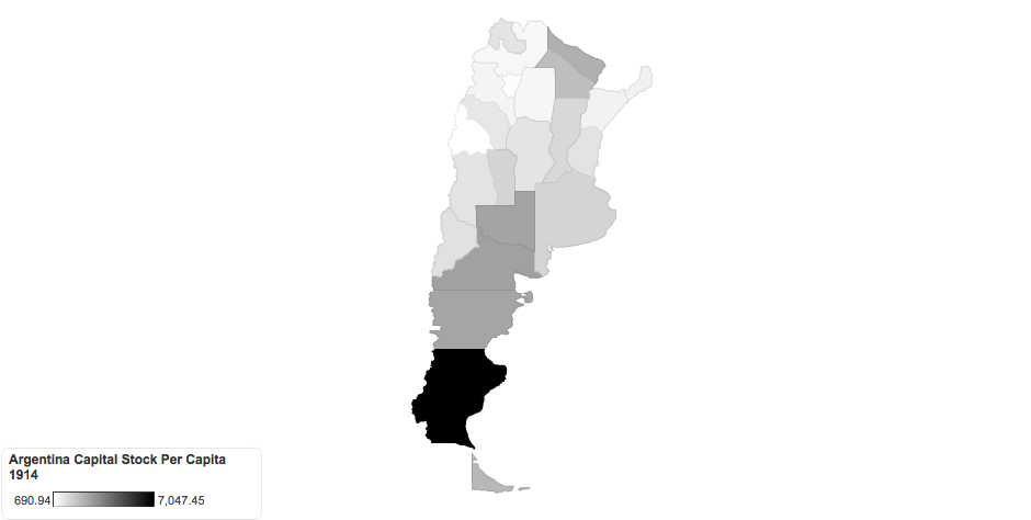 Argentina Capital Stock Per Capita 1914