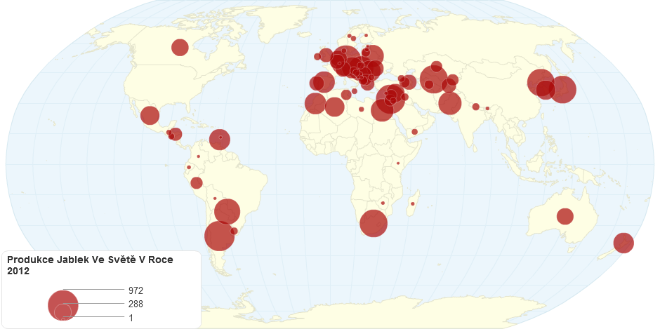 Produkce Jablek Ve Sěvtě V Roce 2012