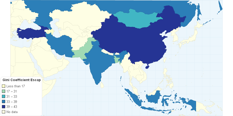 Gini Coefficient Escap