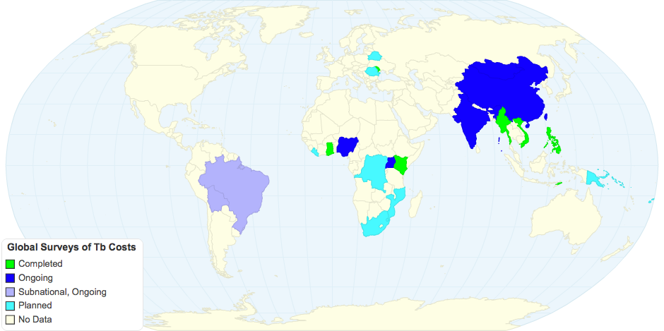 Global Surveys of TB Costs