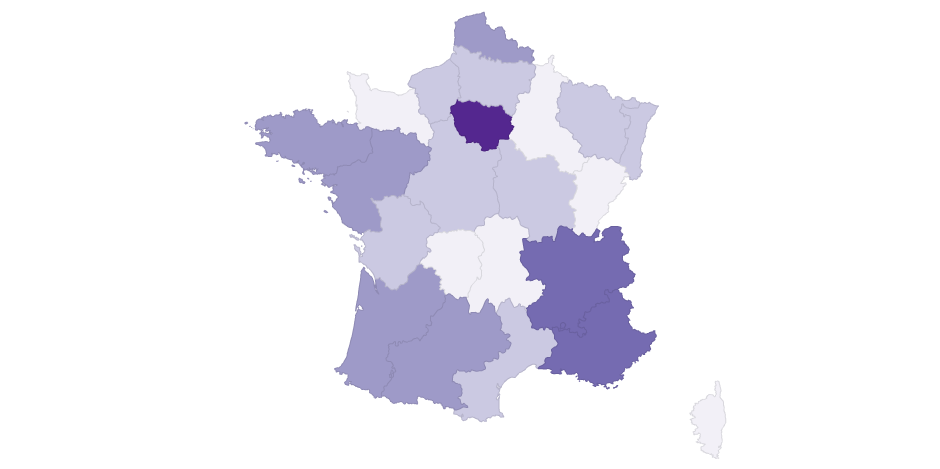 Répartition de la population en France selon l'âge