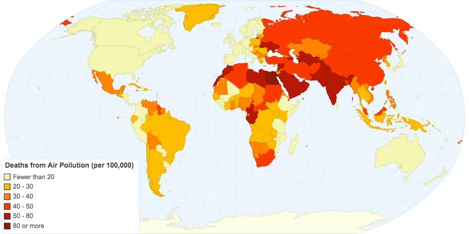 Global Deaths from Air Pollution