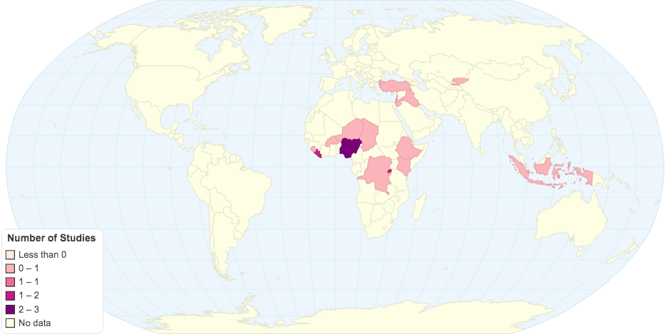 Geographical Distribution of Included Studies