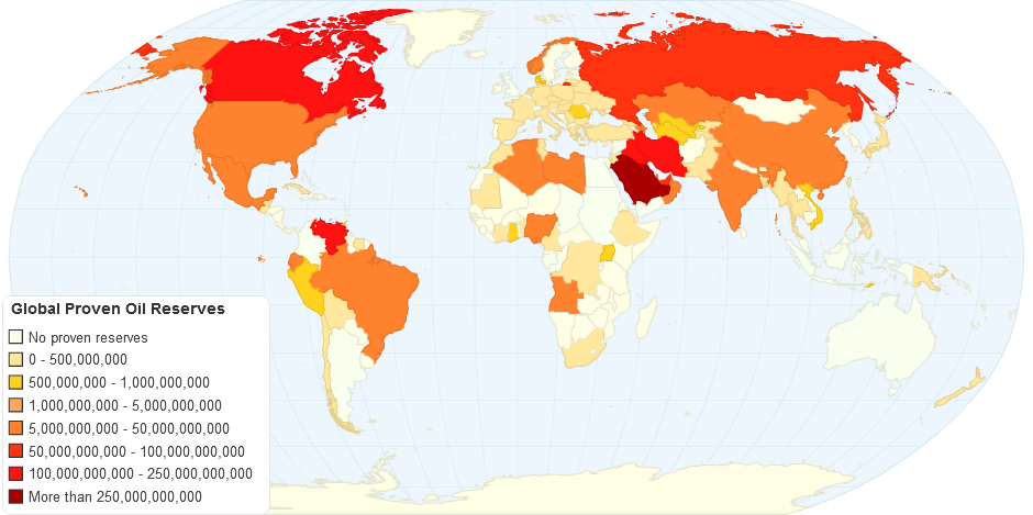 Global Proven Oil Reserves