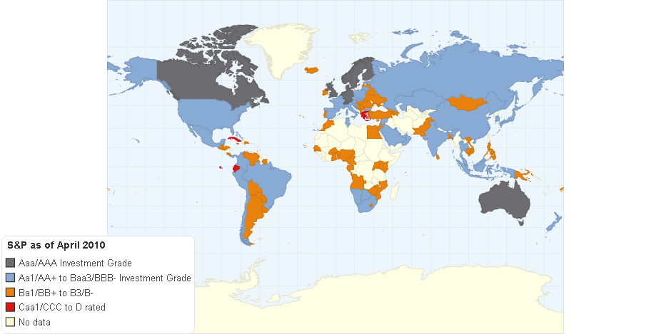 S&P as of February 2012