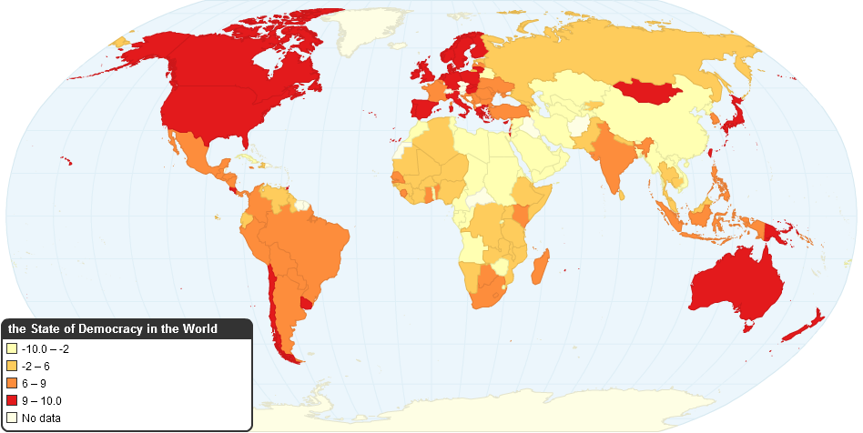 the State of Democracy in the World