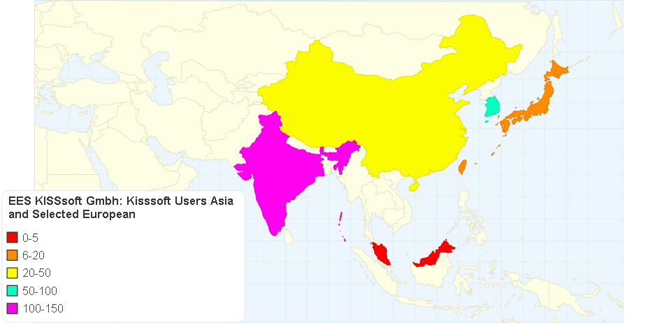 Ees Kisssoft Gmbh Kisssoft Users Asia Selected European