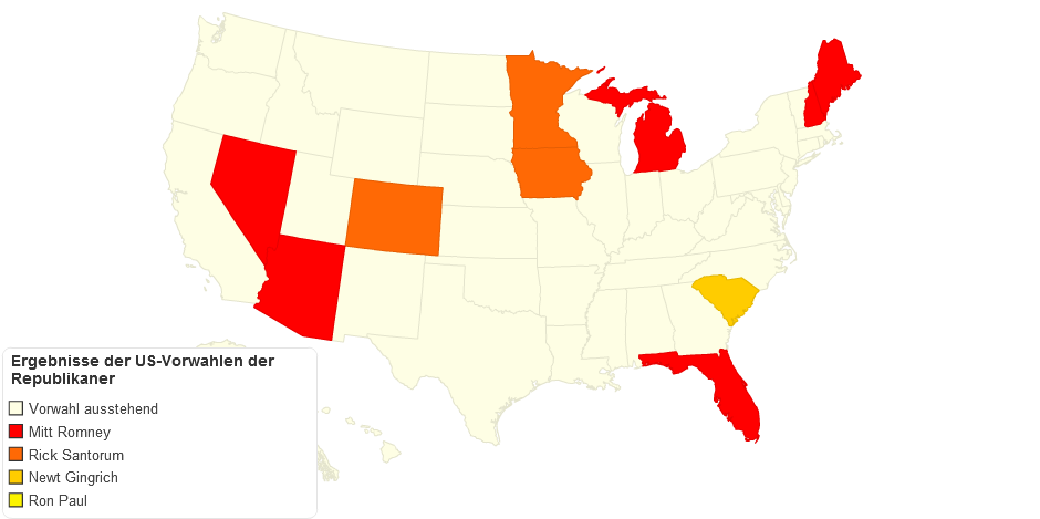 Ergebnisse der US-Vorwahlen der Republikaner