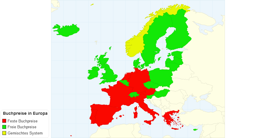 Buchpreise in Europa