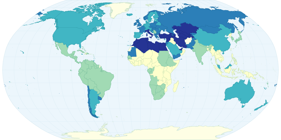 Per Capita Wheat Consumption