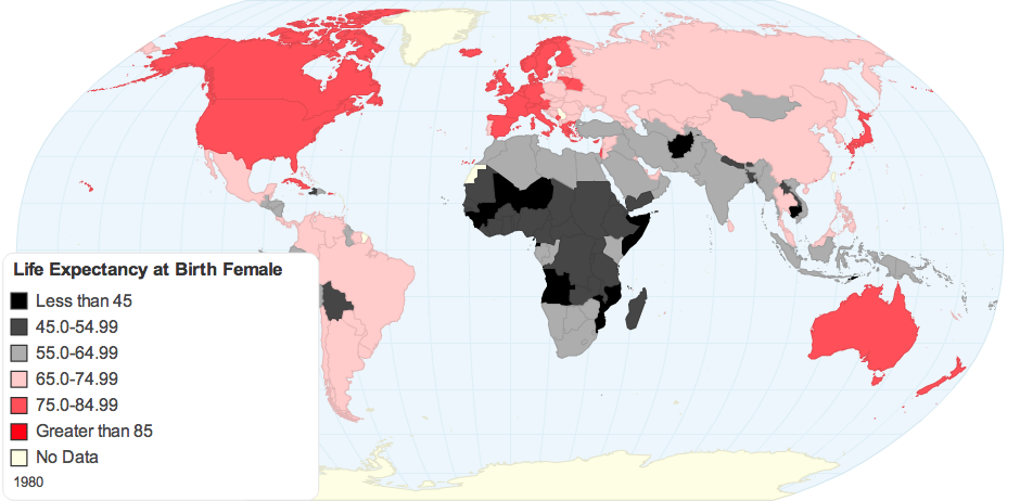 Female Life Expectancy at Birth