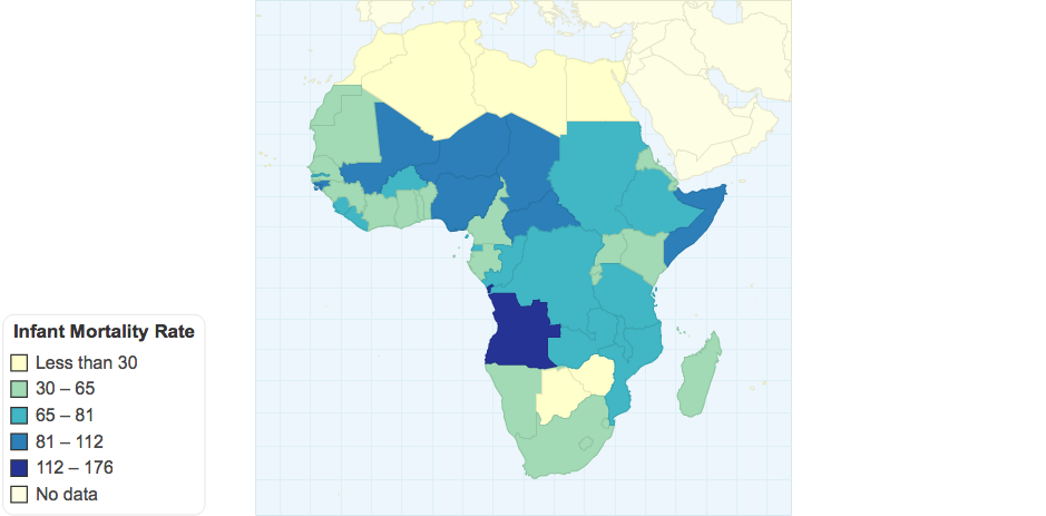Infant Mortality Rate In Africa