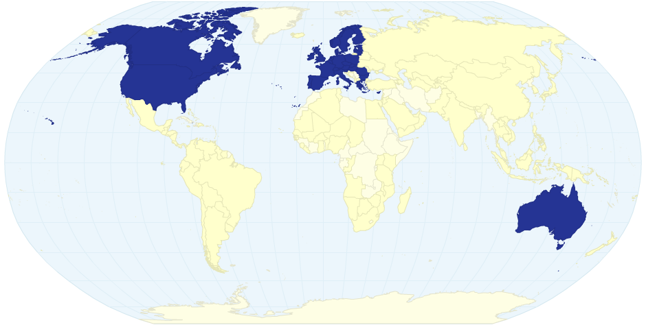 iTunes Content Availability by Country - Paid Books