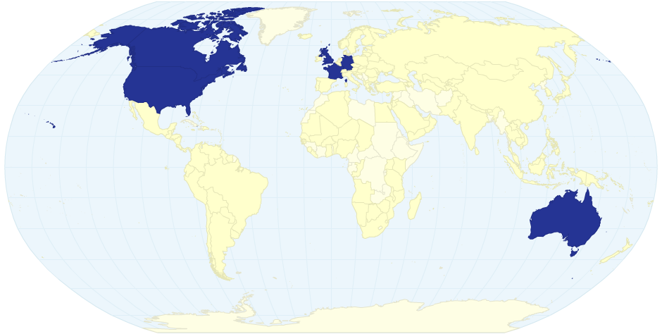 iTunes Content Availability by Country - TV Shows