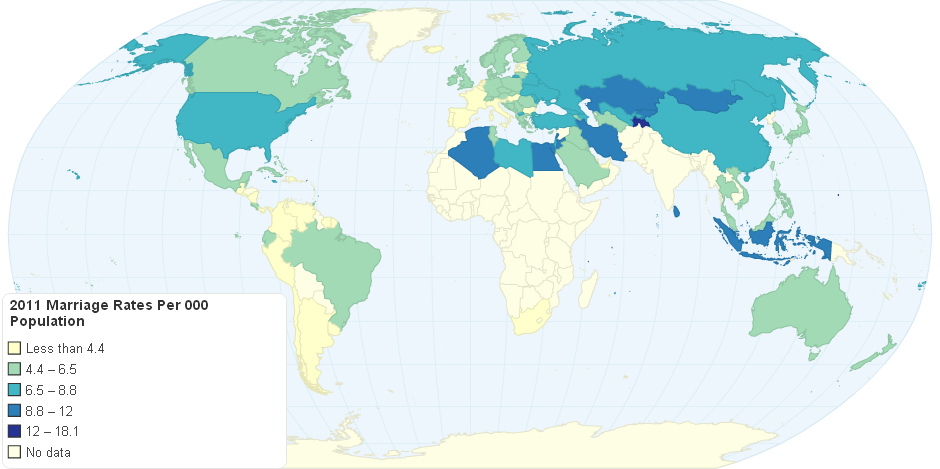 2011 Marriage Rates