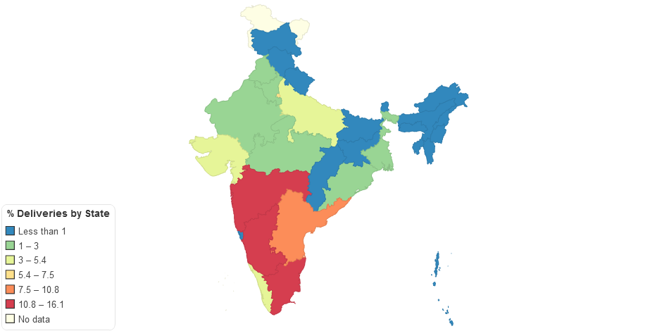 Delivery Locations