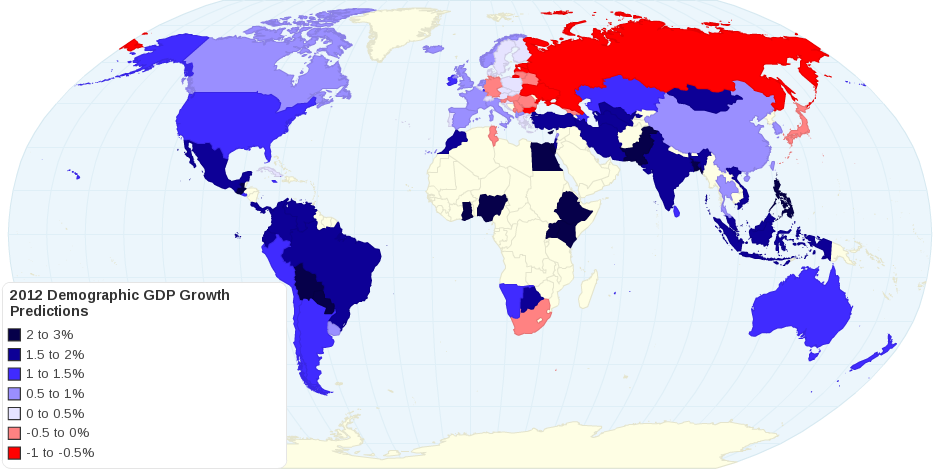 2012 Gdp Growth (Predicted)