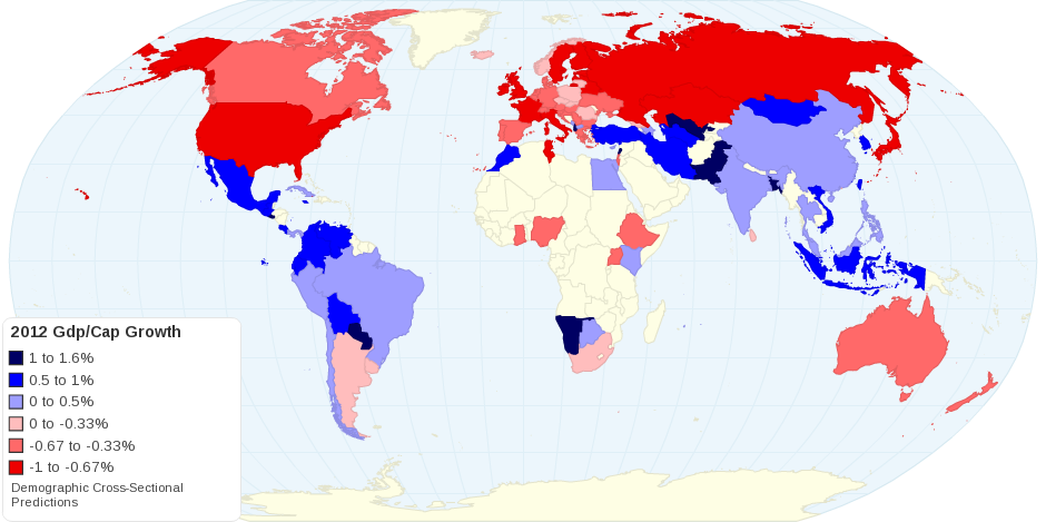 2012 Gdp per Capita Growth Predictions