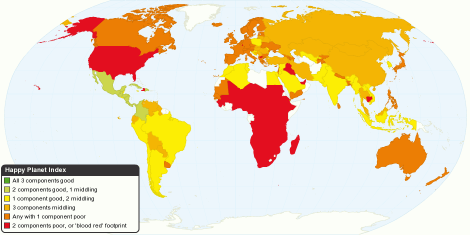Happy Planet Index (HPI)