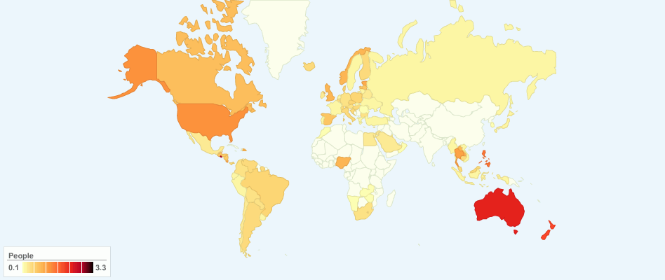 Current Worldwide Annual Prevalence of Amphetamines among Adults