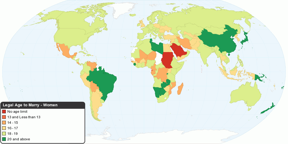 Legal marriage age in canada