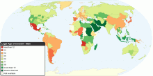 Minimum Legal Age of Consent - Male