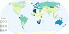 Total Tax Revenue as a Percentage of Gross Domestic Product (GDP)